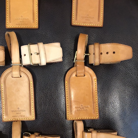 LOUIS VUITTON Luggage Tag Poignet - Two sets PER ORDER if bundled w other item - Picture 10 of 16